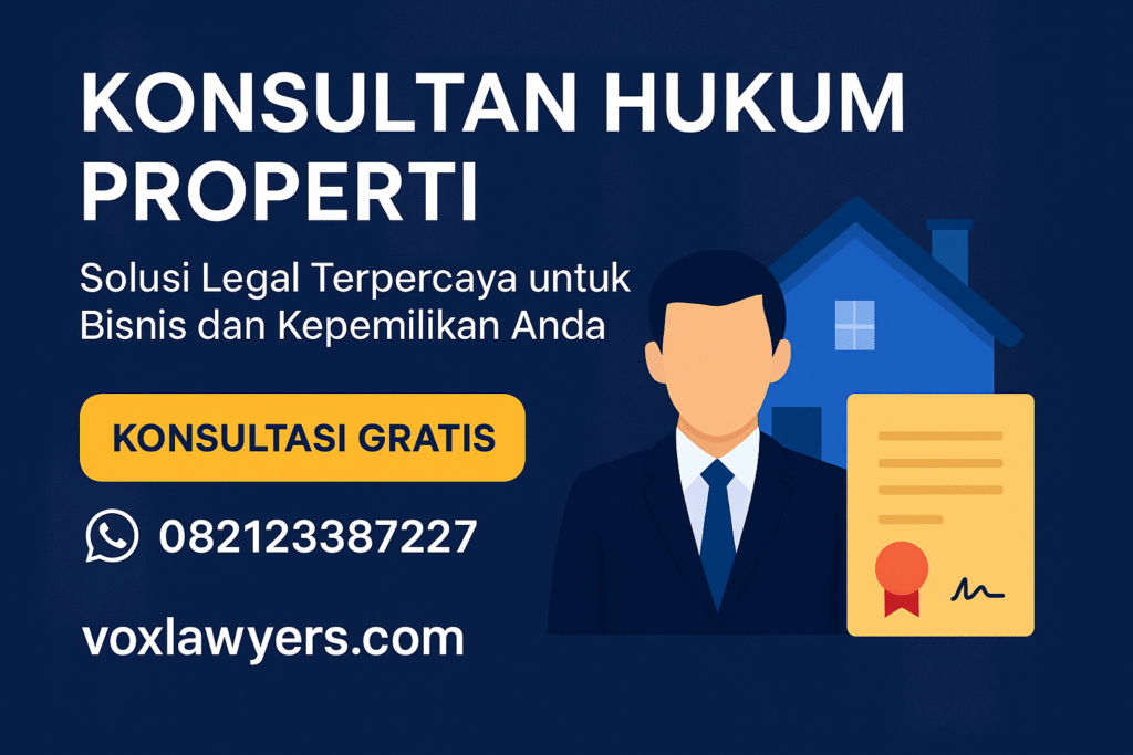 konsultan hukum properti