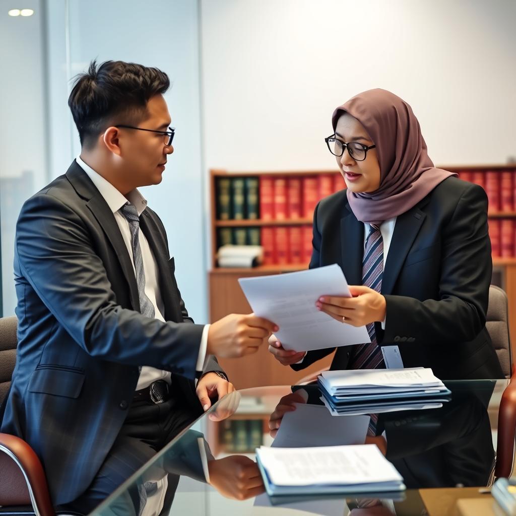 Konsultasi hukum berkala antara pengacara VoxLawyers dan klien bisnis