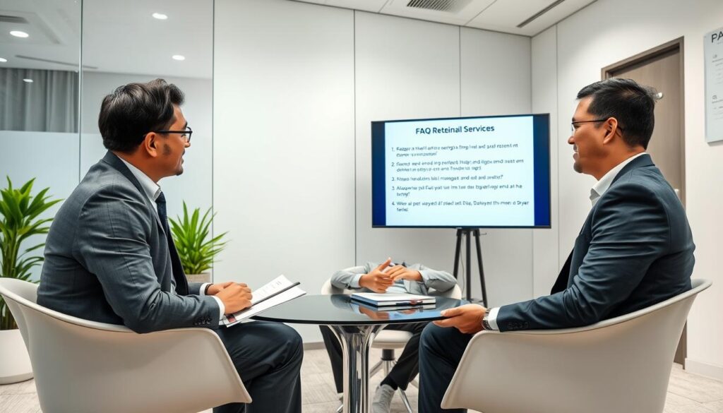 Sesi tanya jawab dengan klien tentang Retainer Legal Service VoxLawyers